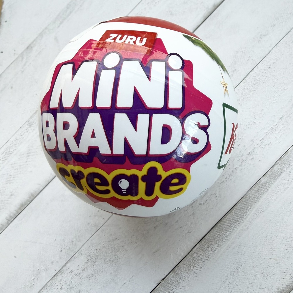 Zuru Mini Brands Create Mini Treats Krispy Kreme Donuts Holiday Limited Edition - Picture 2 of 4